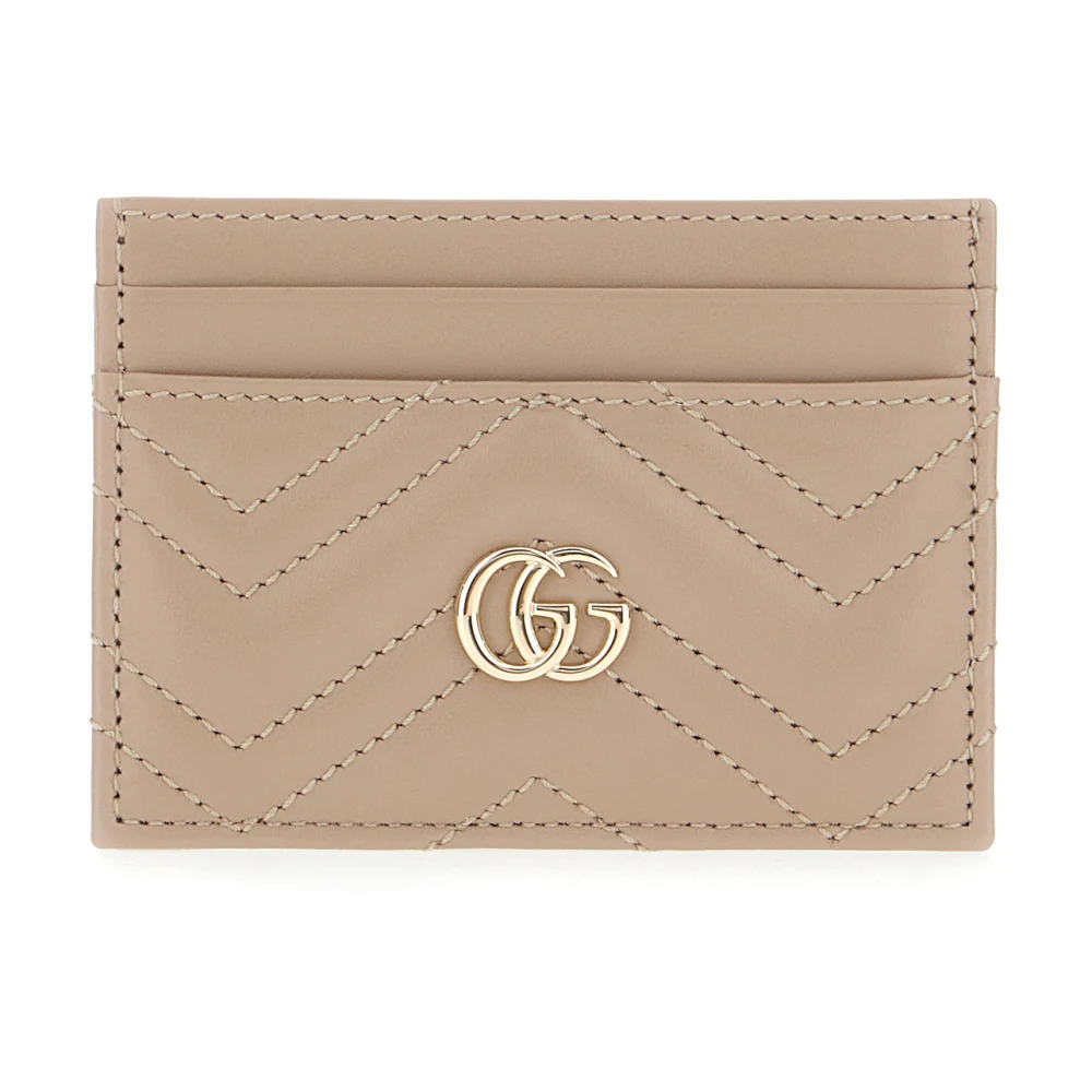 Gucci Stijlvolle Portemonnee met Klassiek Ontwerp Beige Dames