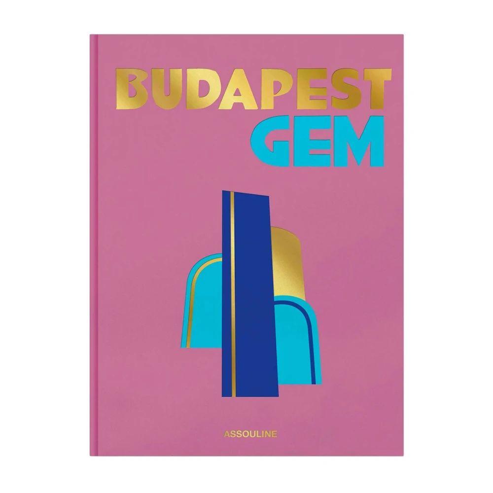 Assouline Budapest Gem Bok Pink, Dam