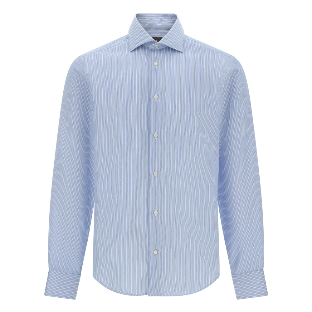 Boggi Milano Herren Blau Shirts, Mgröße: