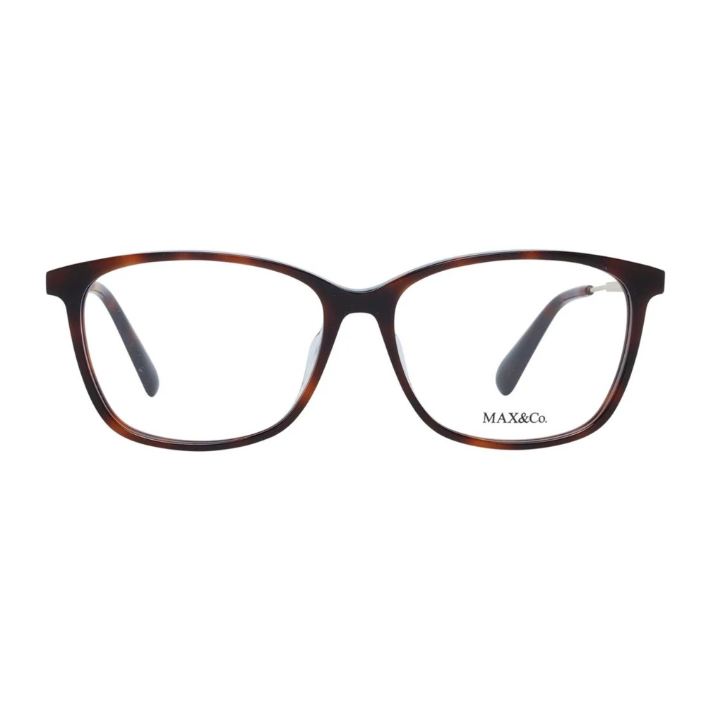 Max & Co Bruine Trapezium Optische Monturen voor Vrouwen Brown Dames
