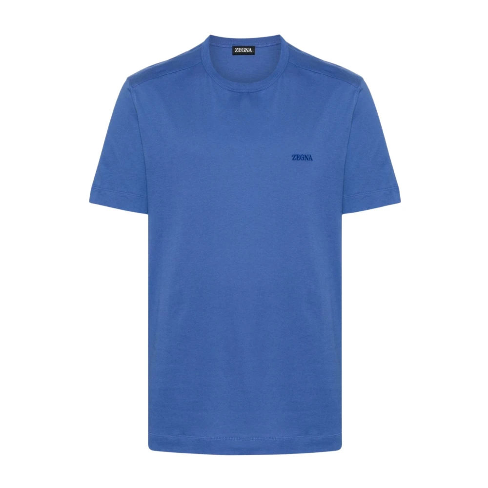 Ermenegildo Zegna T-Shirts Blue Heren