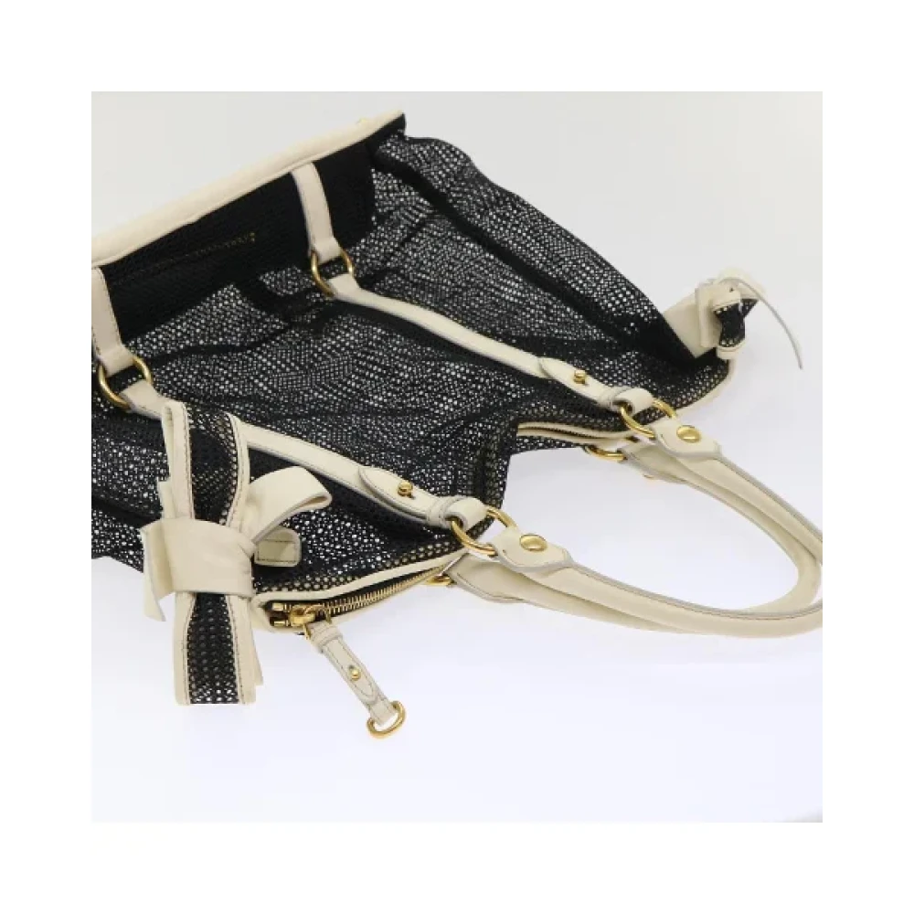 Miu Pre-owned Nylon handbags Black Dames