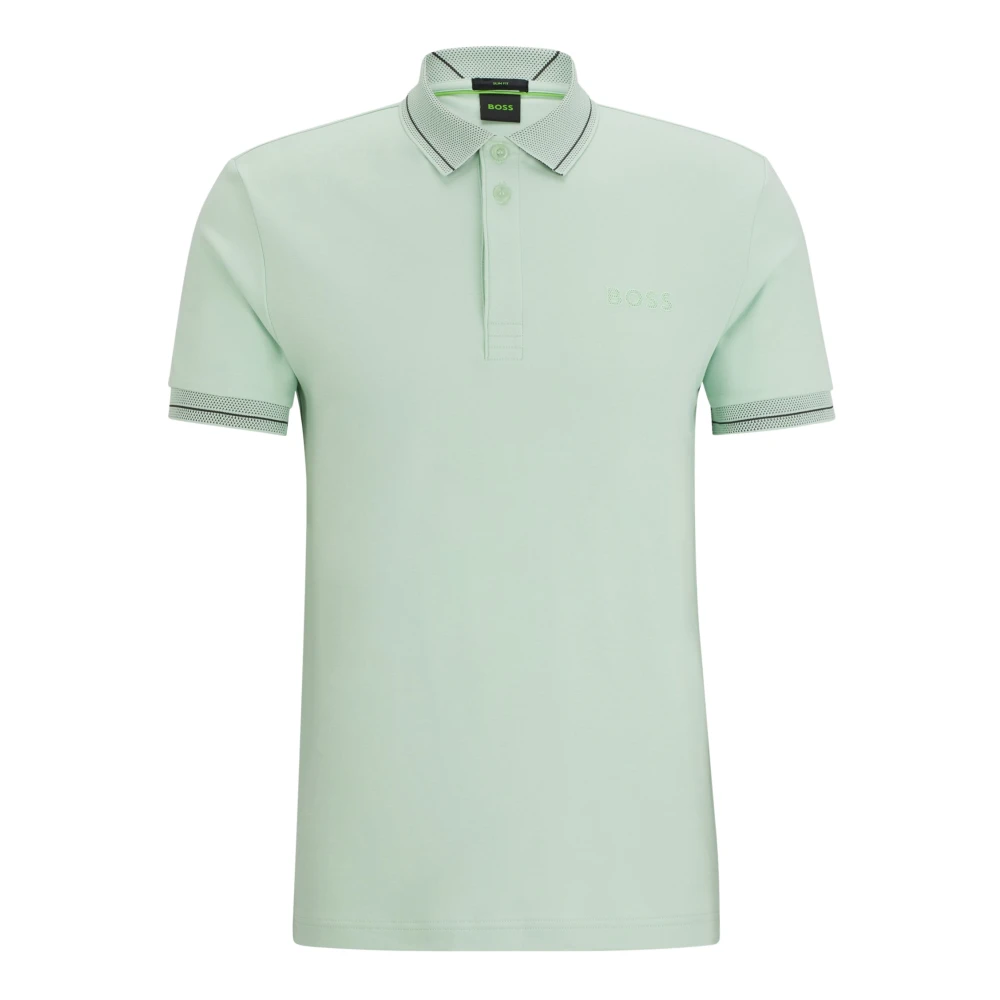 Hugo Boss Klassieke Polo Shirt voor Mannen Green Heren