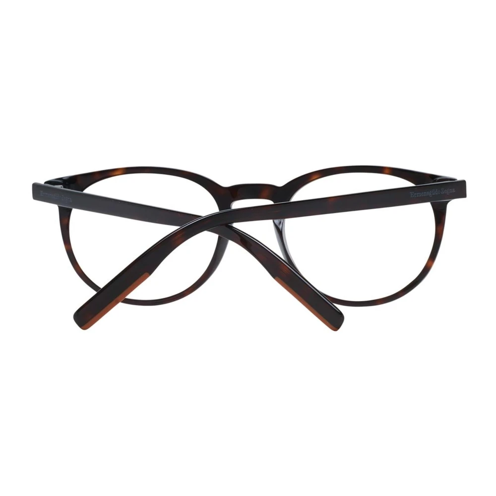 Ermenegildo Zegna Stijlvolle bruine heren optische monturen Brown Heren