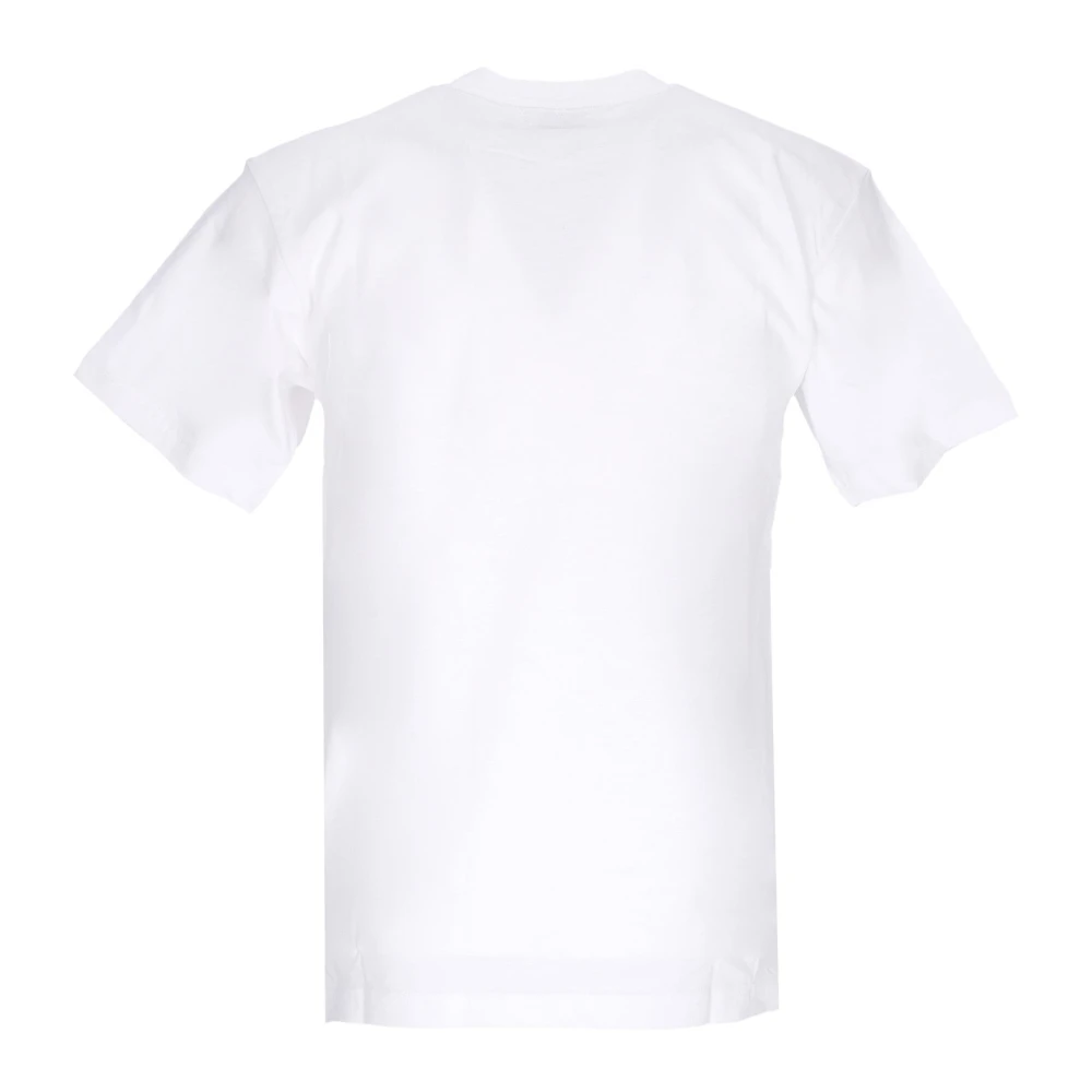 Market Witte Hondenprint Tee White Heren