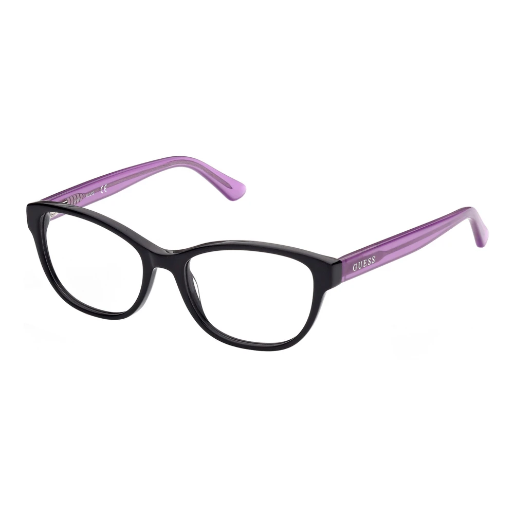 Guess Black Glasses, Female, 48 Mm, Eyewear Frames