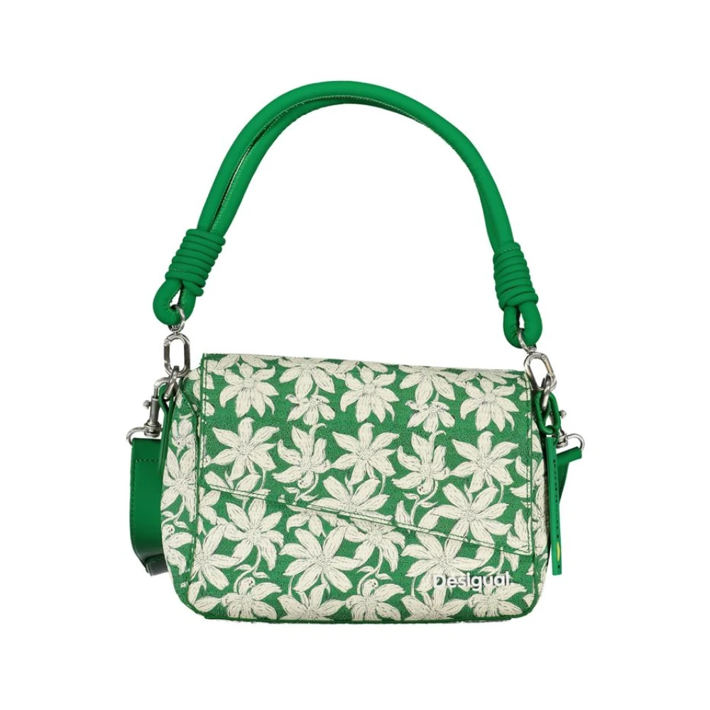 Desigual Groene Handtas met Afneembare Schouderband Green Dames