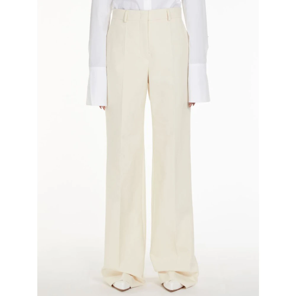 SPORTMAX 003 Canale Stijlvolle Collectie Beige Dames