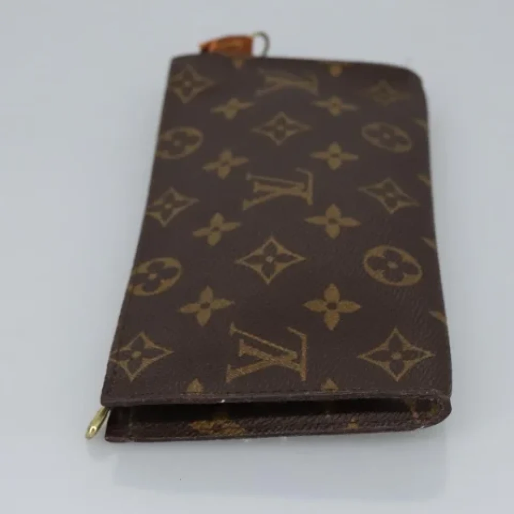 Louis Vuitton Vintage Pre-owned Canvas pouches Brown Dames