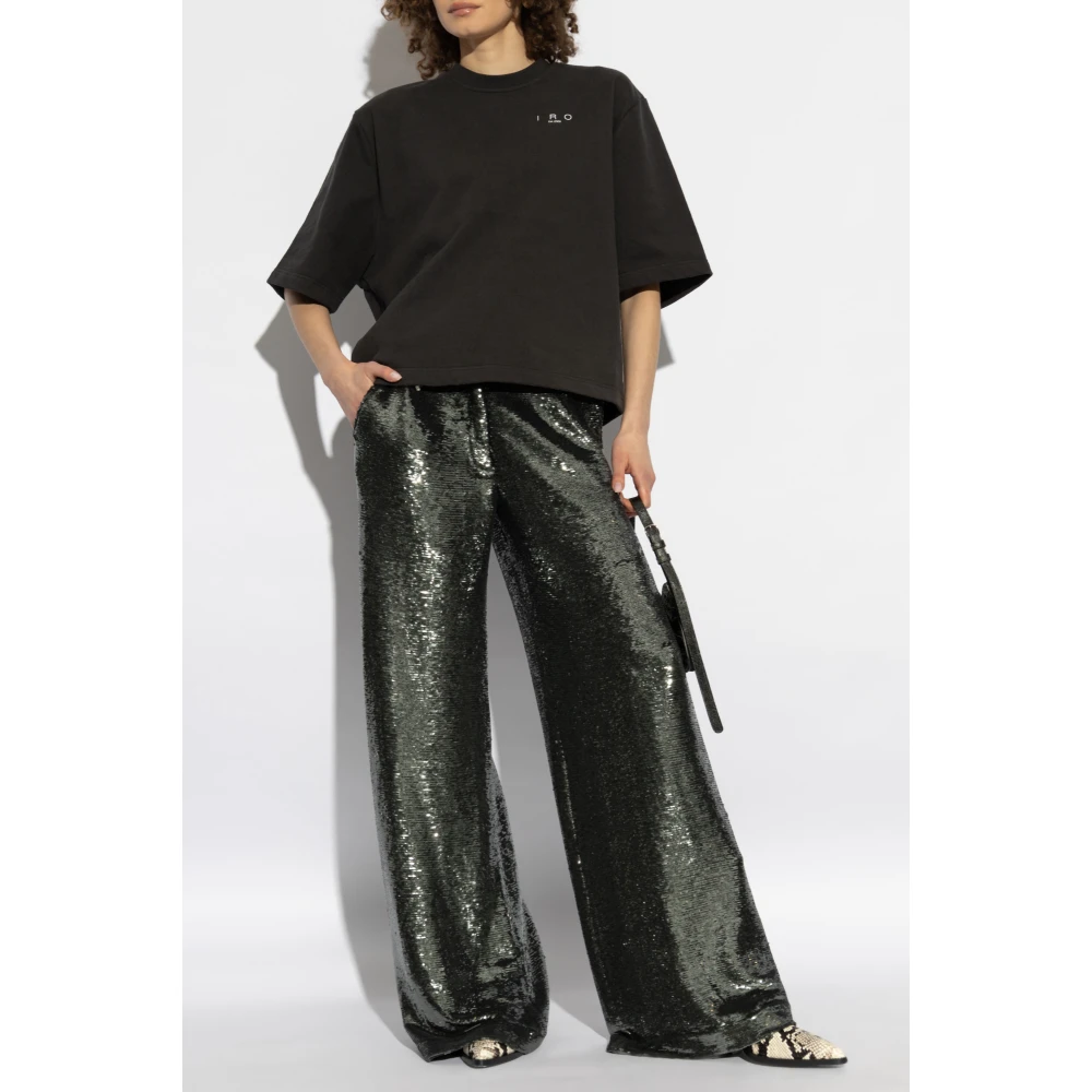 IRO T-shirt Chadie Black Dames