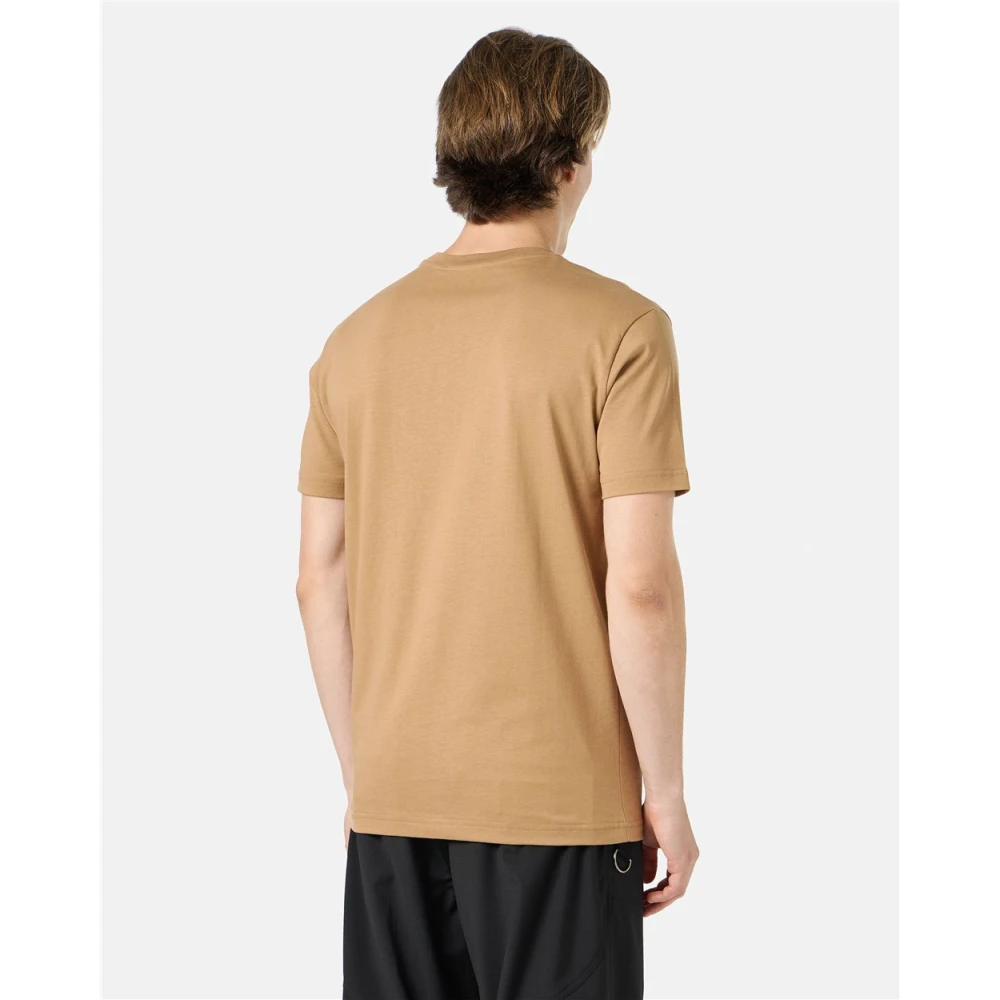 Iceberg T-shirt met bedrukte en geborduurde beer Brown Heren