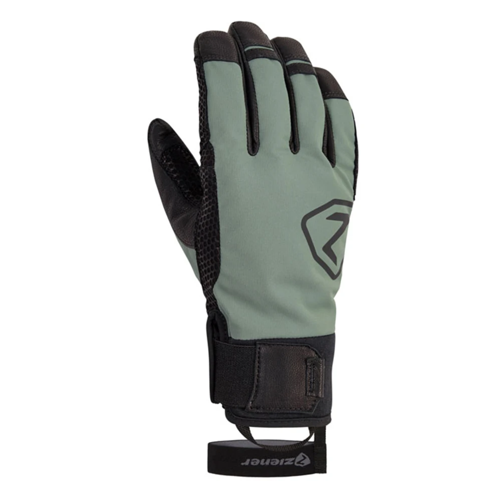 Ziener Groen Modder Ski Accessoire voor Mannen Green Heren