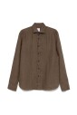 brown-buttoned-shirt-with-box-pleat-detail