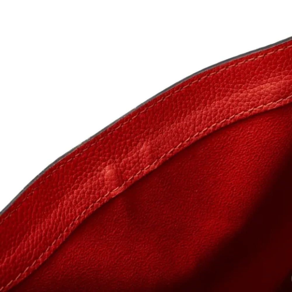 Celine Vintage Pre-owned Leather celine-bags Orange Dames