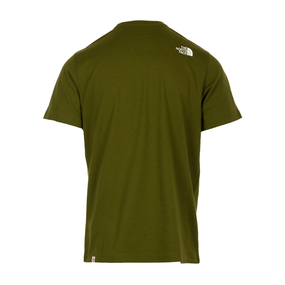 The North Face T-Shirts Green Heren