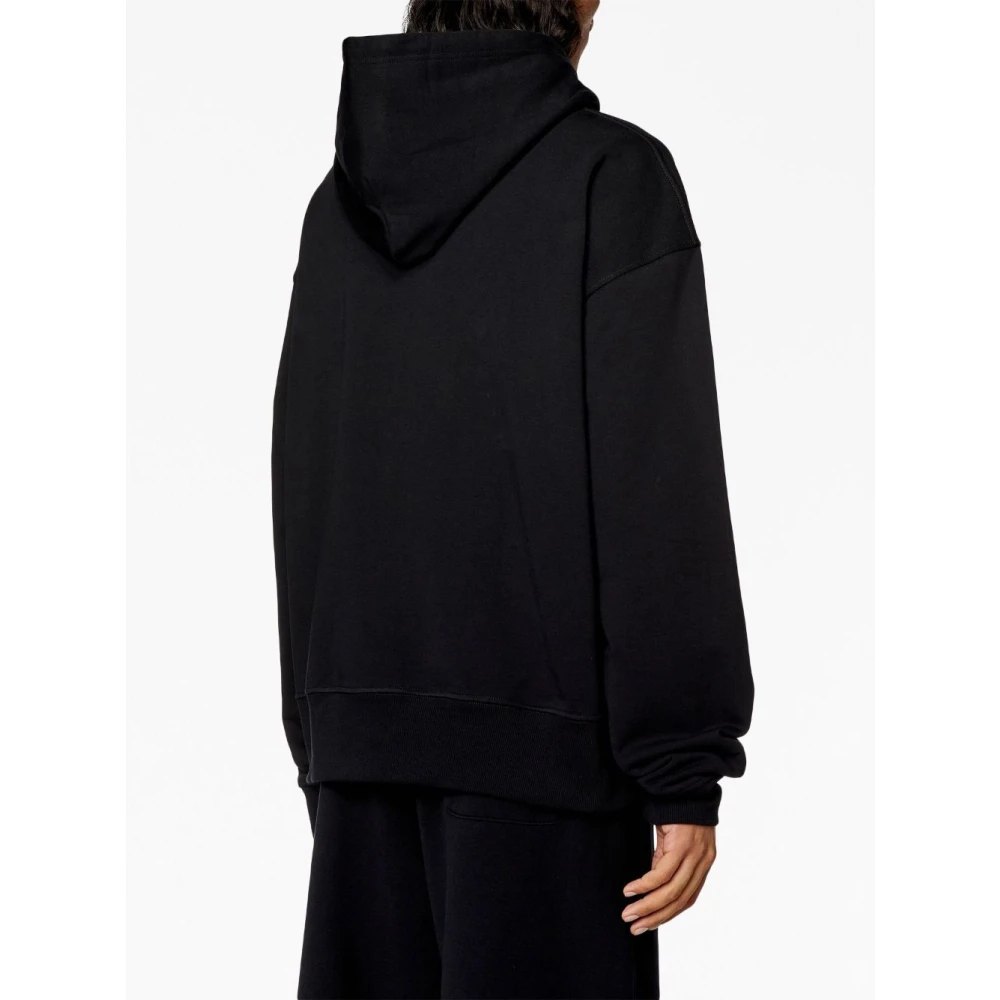 Diesel Hoodie met S-Macs-Od kenmerken Black Heren