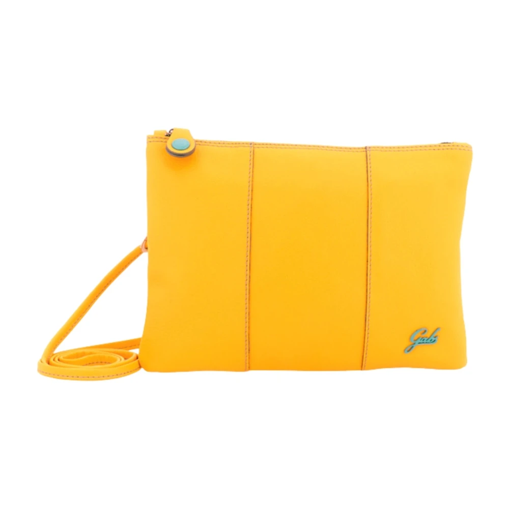 Gabs Women's Yellow Cross Body Bags, One Size, Blue Leather Beyonce Clutch Shoulder Bag