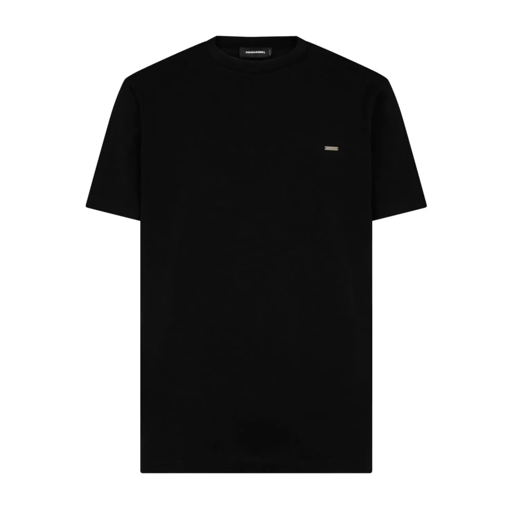 Dsquared2 Cool Fit Clic T-Shirt in Zwart Black Heren