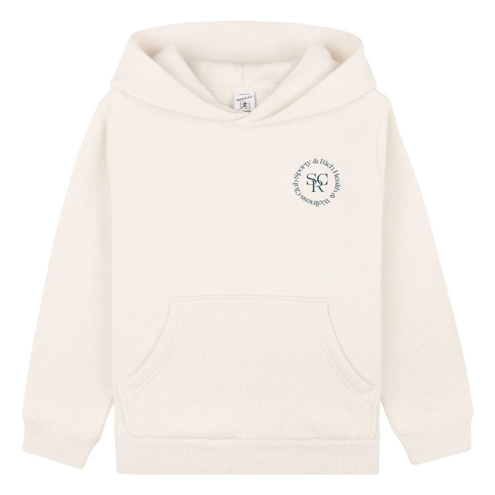 Sporty & Rich Beige Srhwc Hoodie - Unisex - Kids Sweatshirts - 4 Y - Kids