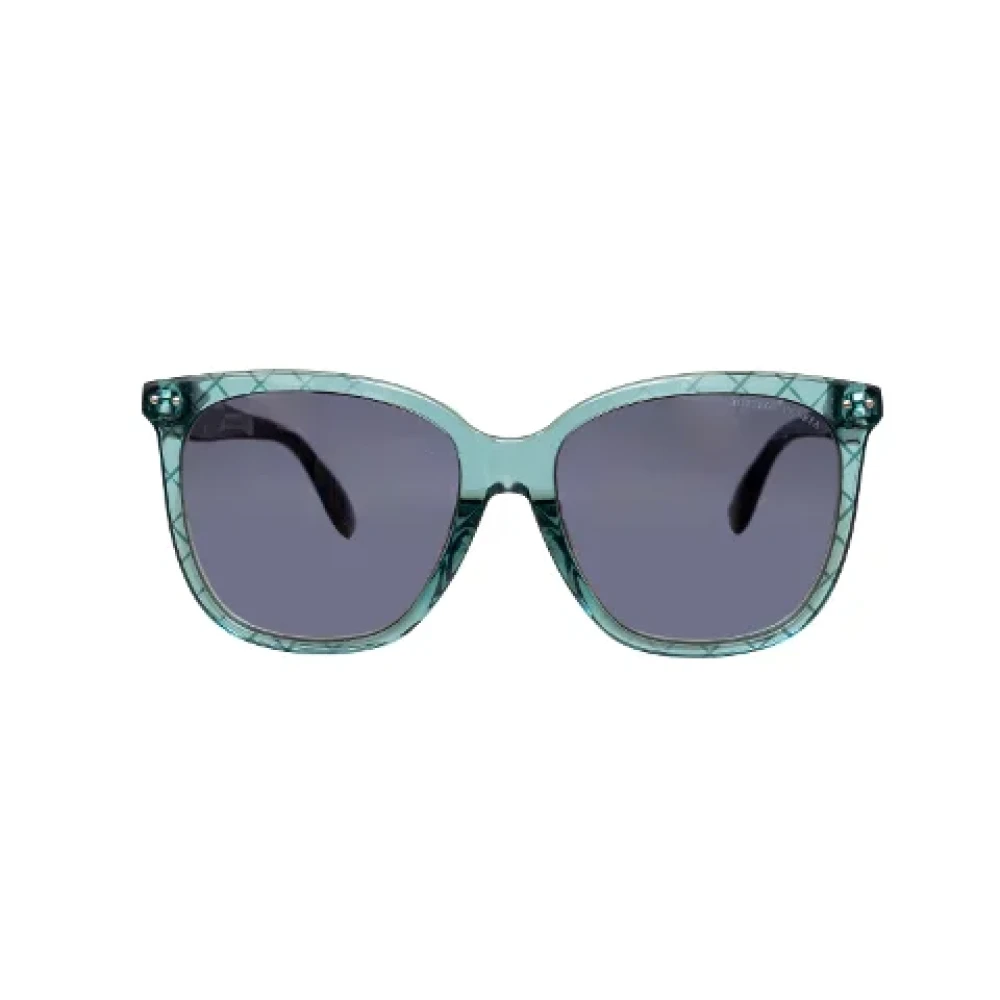 Bottega Veneta Vintage Pre-owned Acetate sunglasses Green Dames