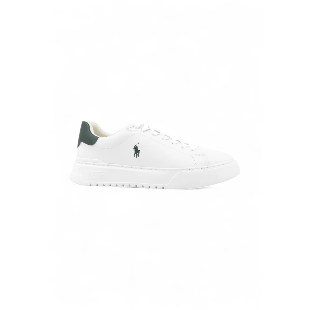 Ralph Lauren Men's White Sneakers, 11 Uk, Trainers