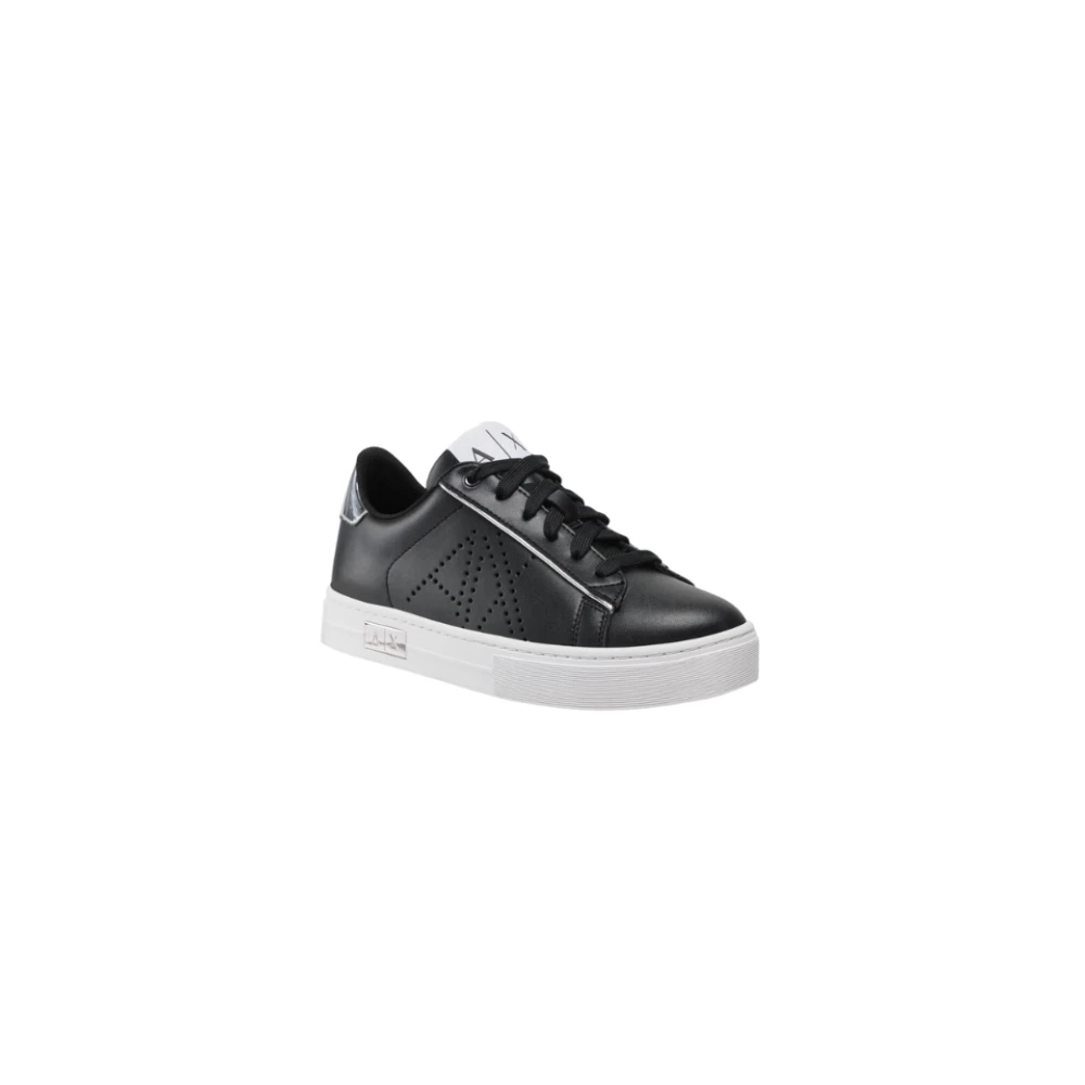 Armani Exchange Klassieke Sneakers Dames Schoenen Zwart
