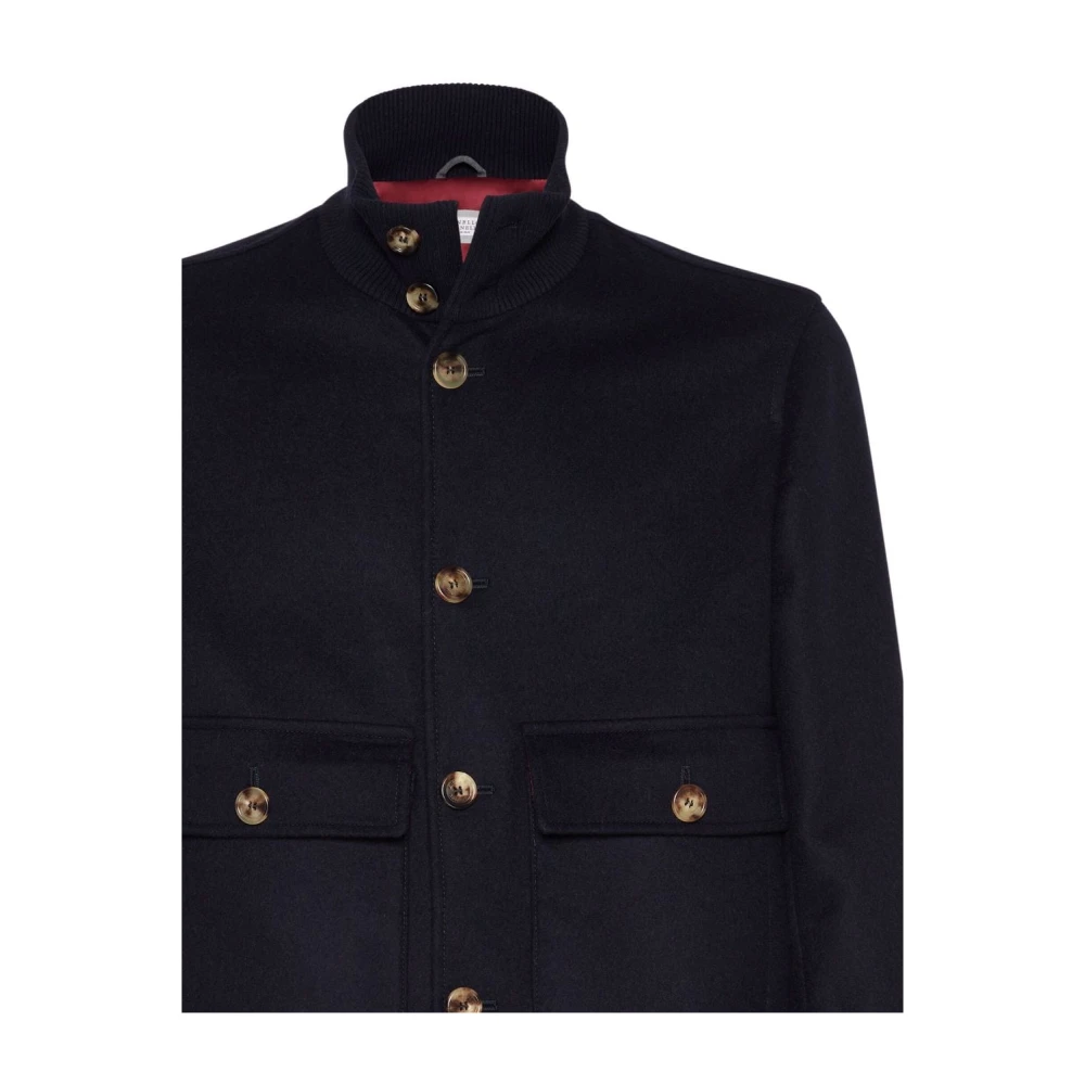 BRUNELLO CUCINELLI Elegante Jassen Collectie Blue Heren