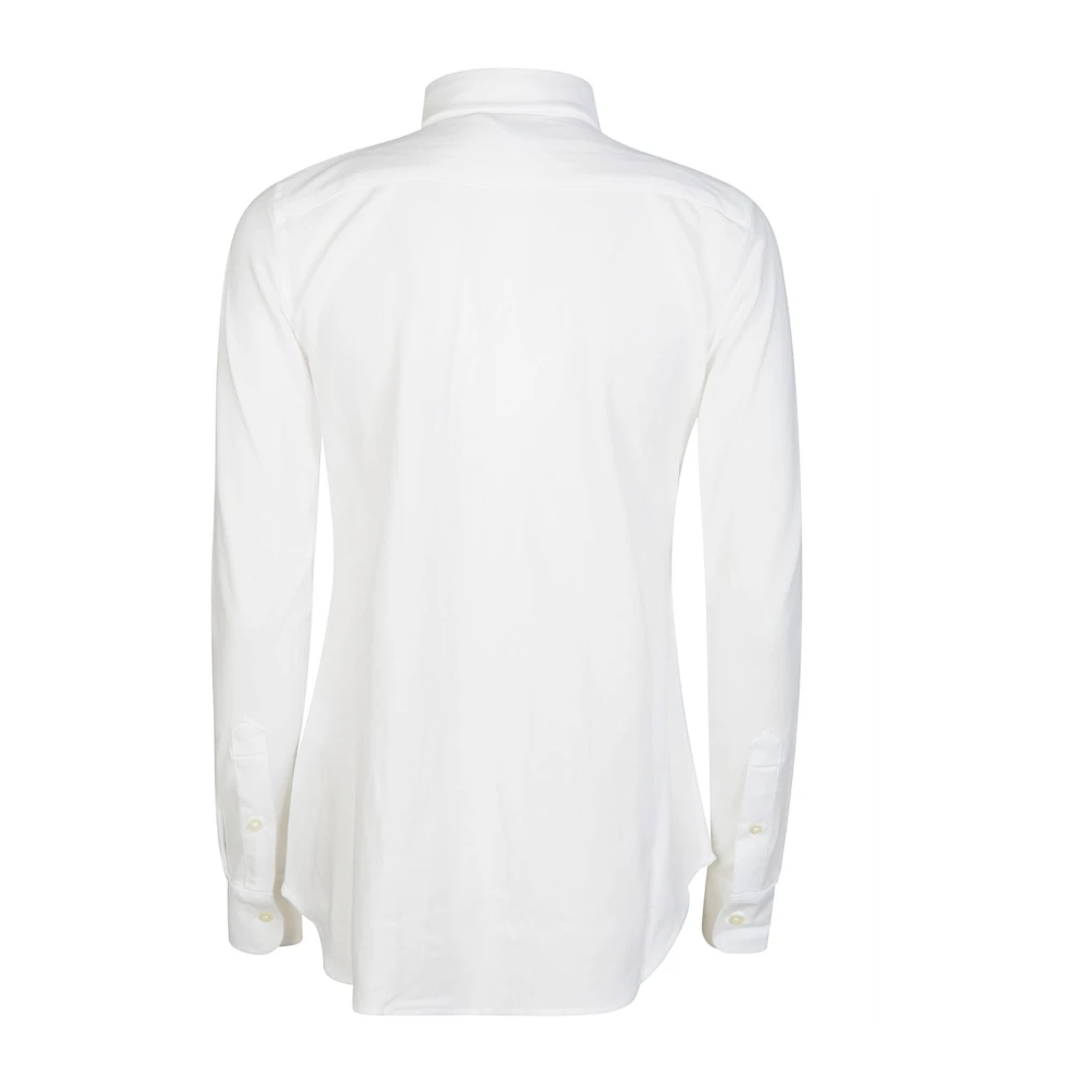 Ralph Lauren Skinny Logo Shirt White Dames