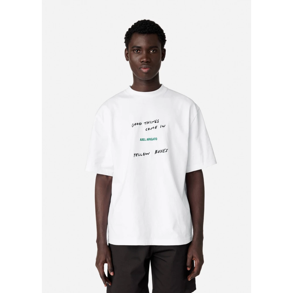 Axel Arigato Goede Zaak T-Shirt White Heren