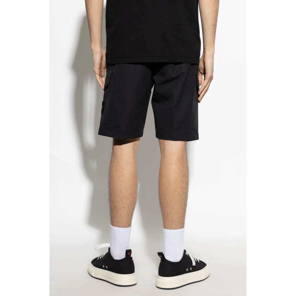 Stone Island Shorts capsule Ghost Black Heren