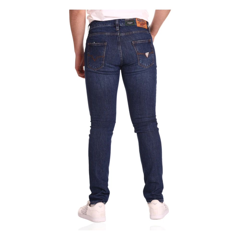 Guess Skinny Jeans The Tate Blue Heren