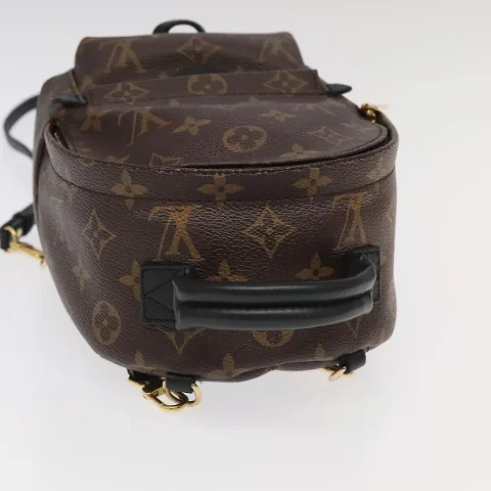 Louis Vuitton Vintage Pre-owned Canvas backpacks Brown Dames