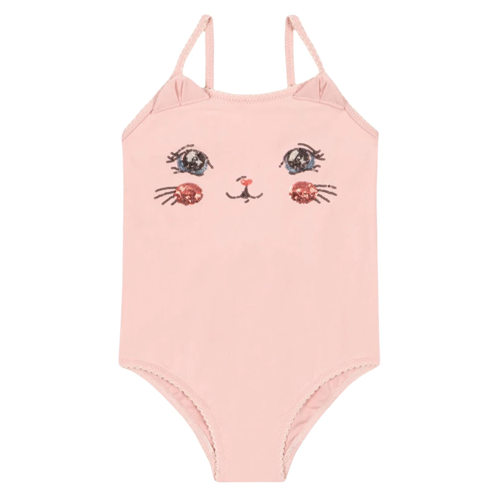 Konges Sløjd Women's Pink Kitty Swimsuit
