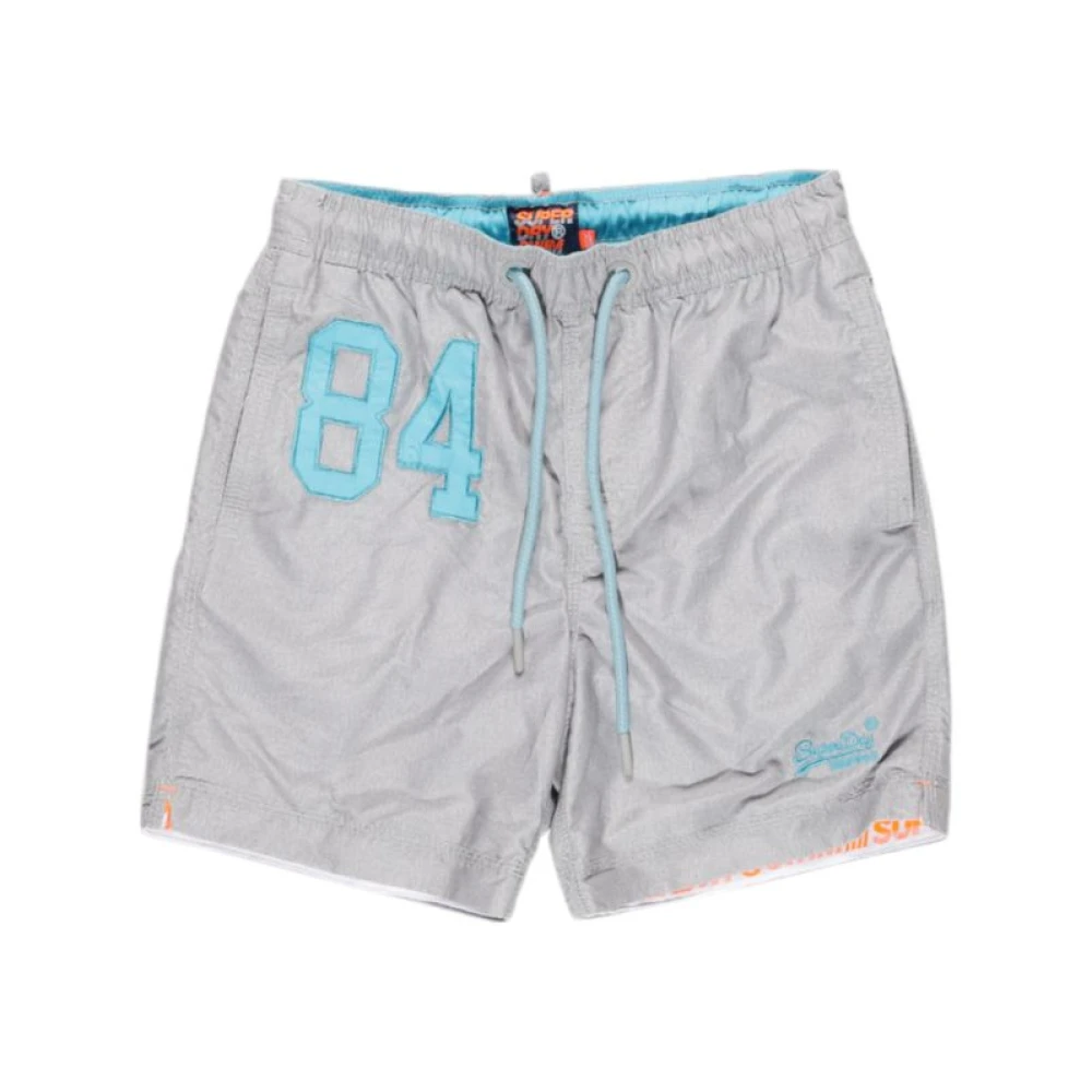 Superdry Men's Grey Polyester Swimwear Collection Fall/Winter