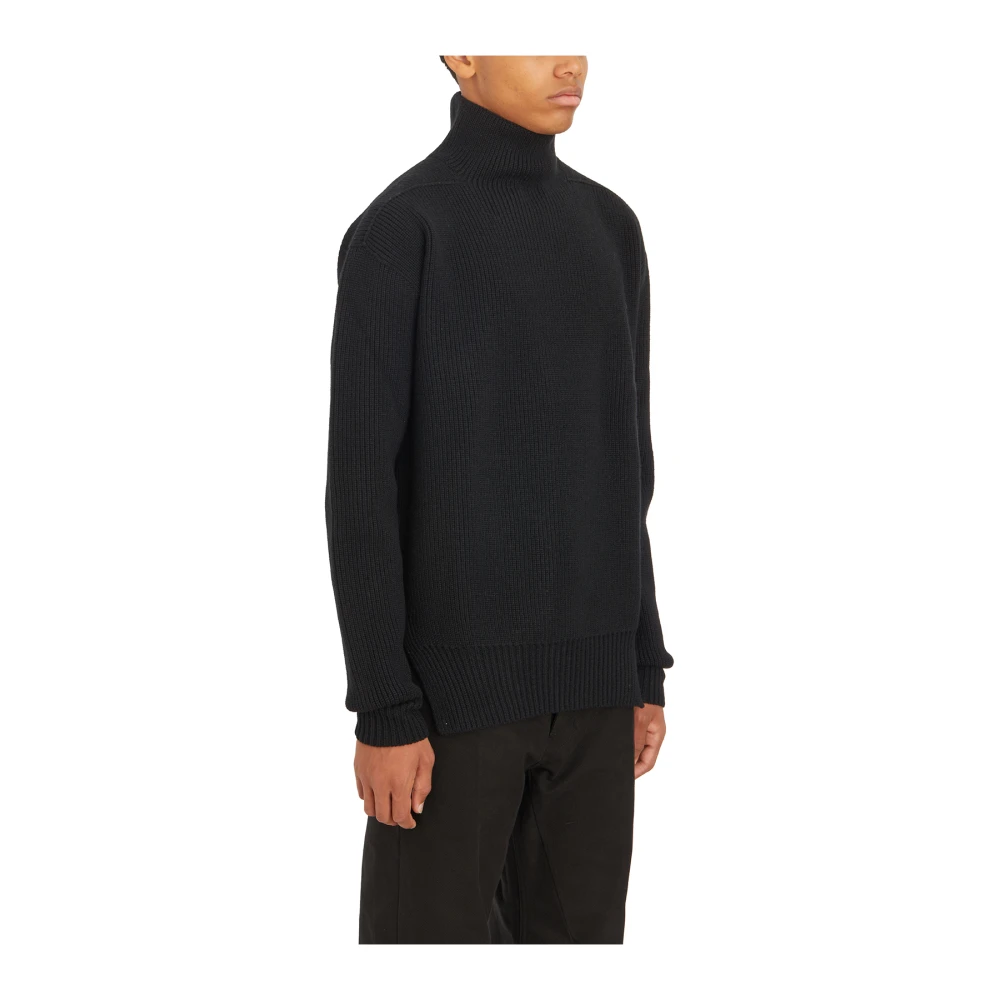 Rick Owens Fisherman Tabard Zwarte Top Black Heren