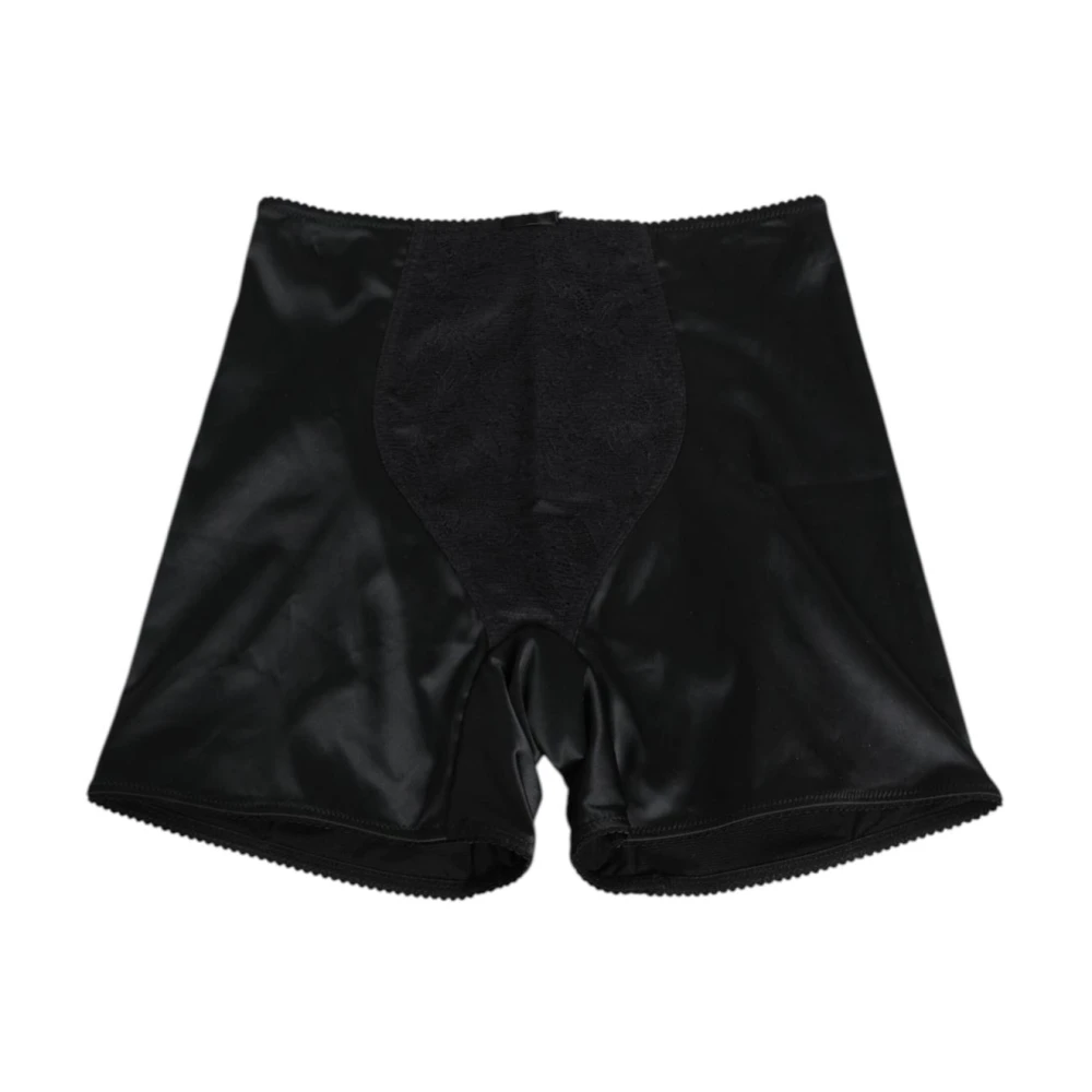 Dolce & Gabbana Women's Black Silk Stretch Slip Cycling Underwear - Underpants - S - Underwear