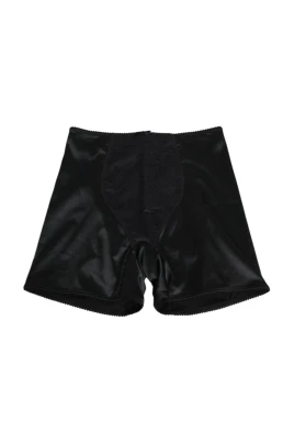 Svart Silk Stretch Slip Cykelunderkläder