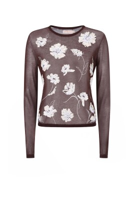 brun-sequin-detalje-bluse