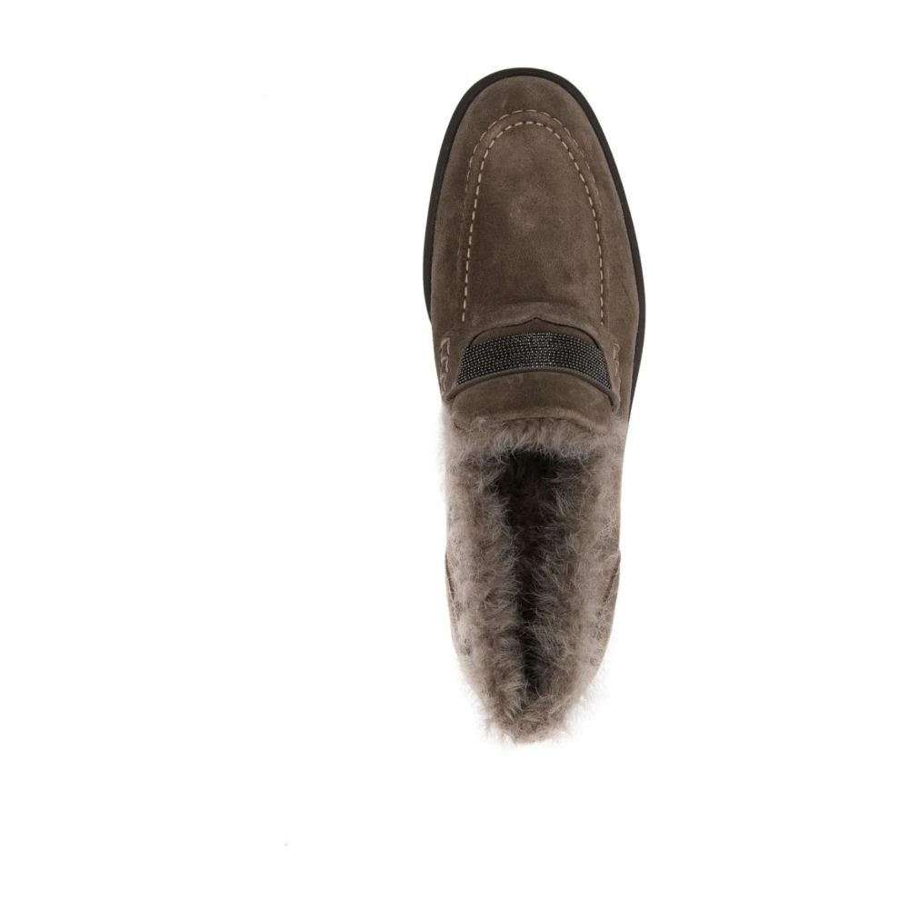 BRUNELLO CUCINELLI LE Loafers voor vrouwen Brown Dames