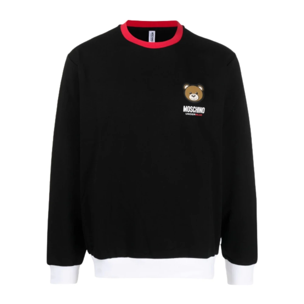 Moschino Heren Teddy Bear Sweatshirt Black Heren