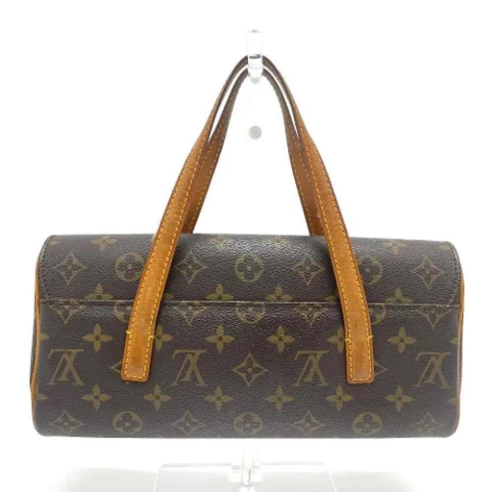 Louis Vuitton Vintage Pre-owned Cotton louis-vuitton-bags Brown Dames