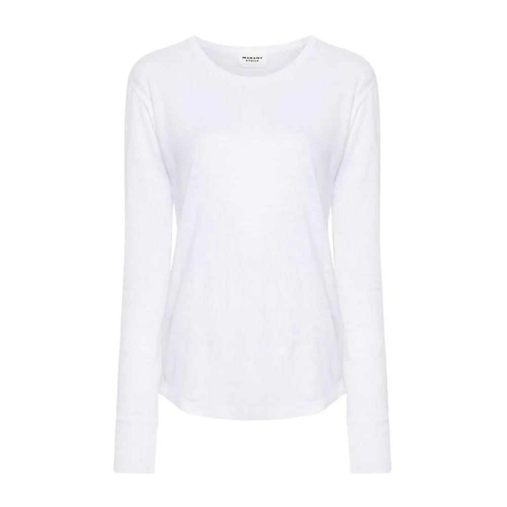 Isabel Marant Étoile Witte Zeline Tee Shirt White Dames