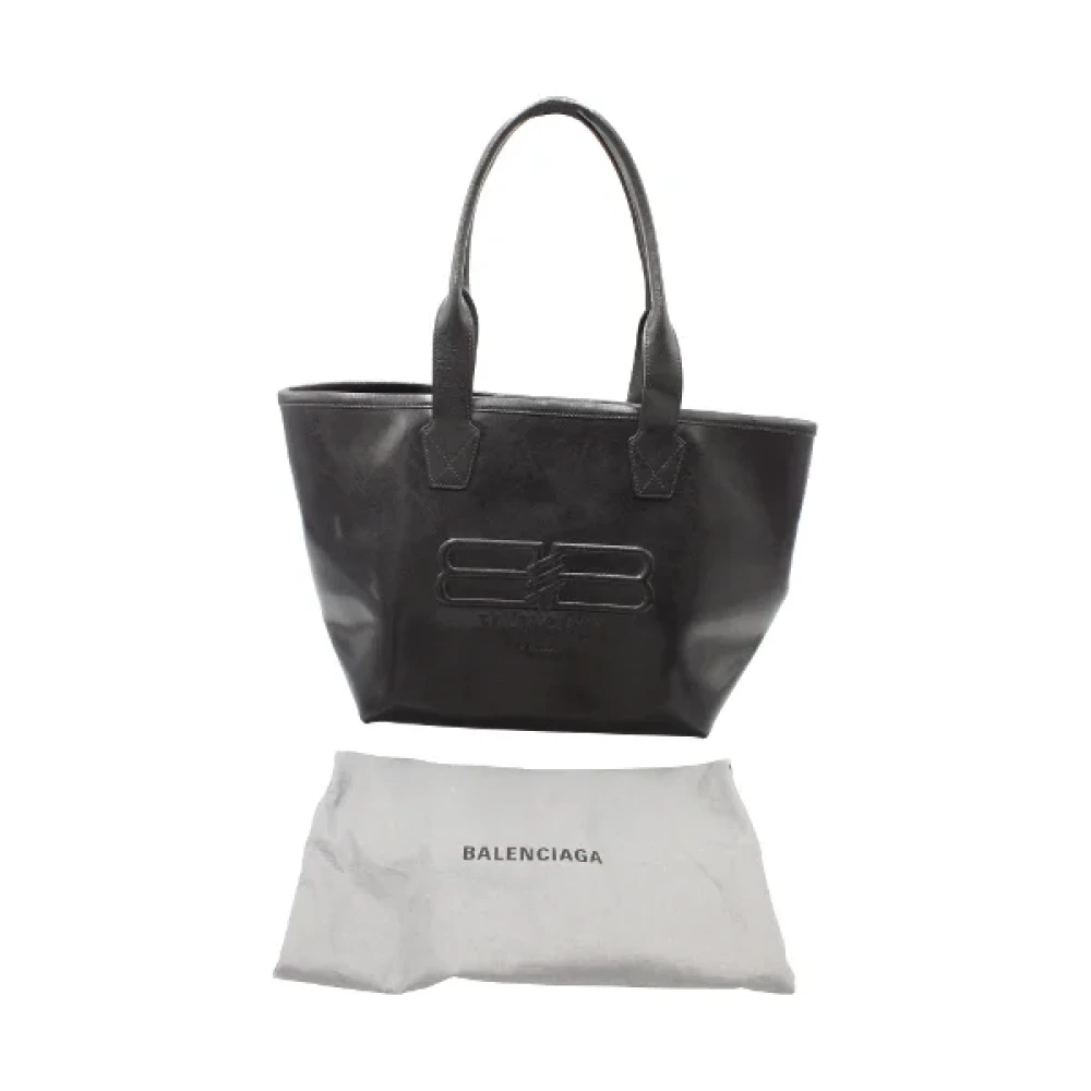 Balenciaga Vintage Pre-owned Leather totes Black Dames