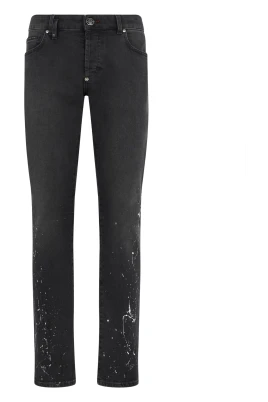 Super Straight Cut Jeans Paint