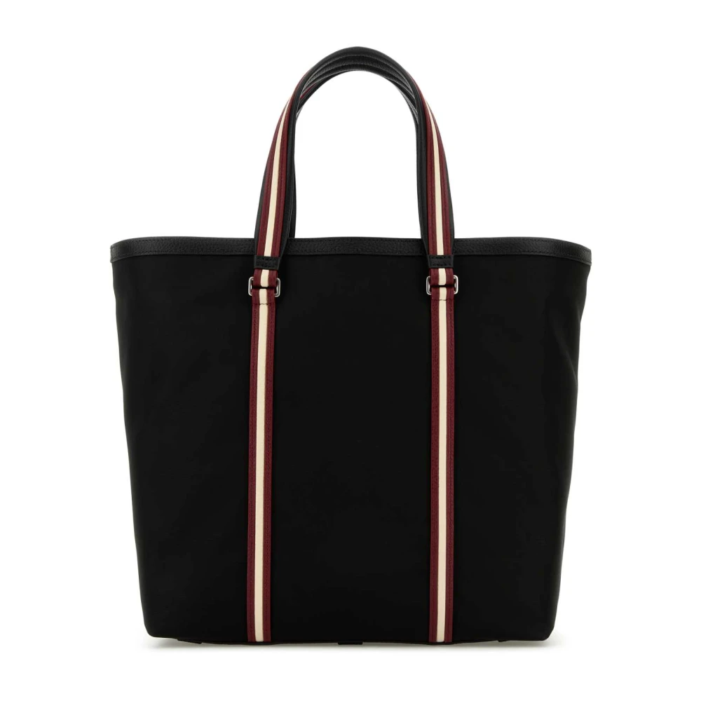 Bally Canvas Code Shopping Tas Black Heren