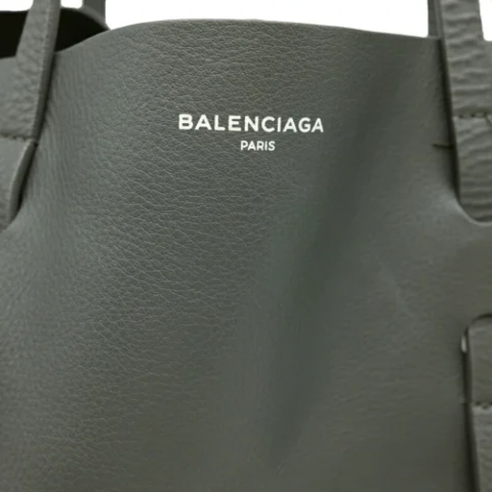 Balenciaga Vintage Pre-owned Leather balenciaga-bags Gray Dames