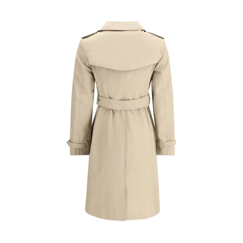 Burberry Elegant Beige Trench Coat Beige Dames