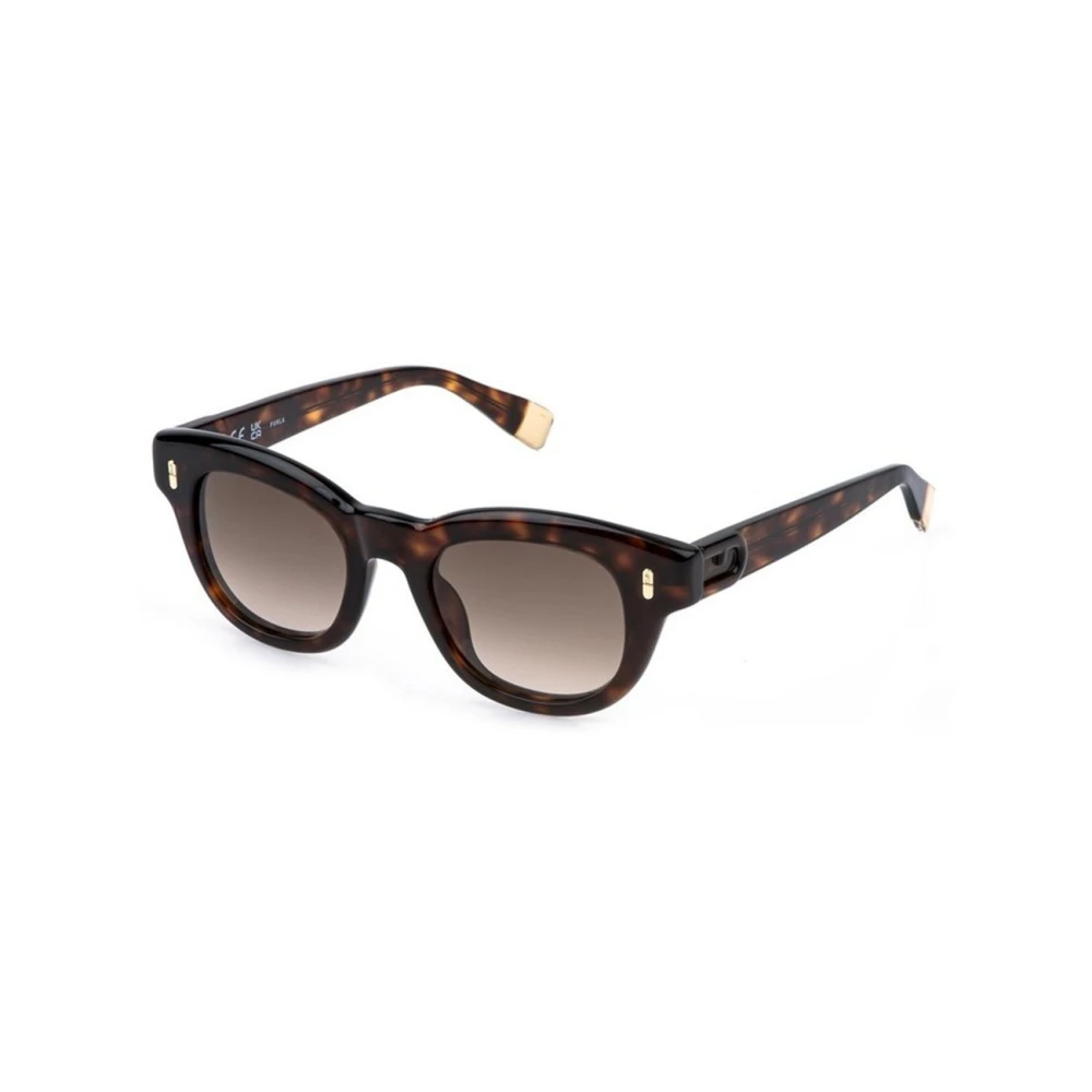 Furla Women's Brown Sunglasses, 48 Mm, Sfu986 Sunglasses