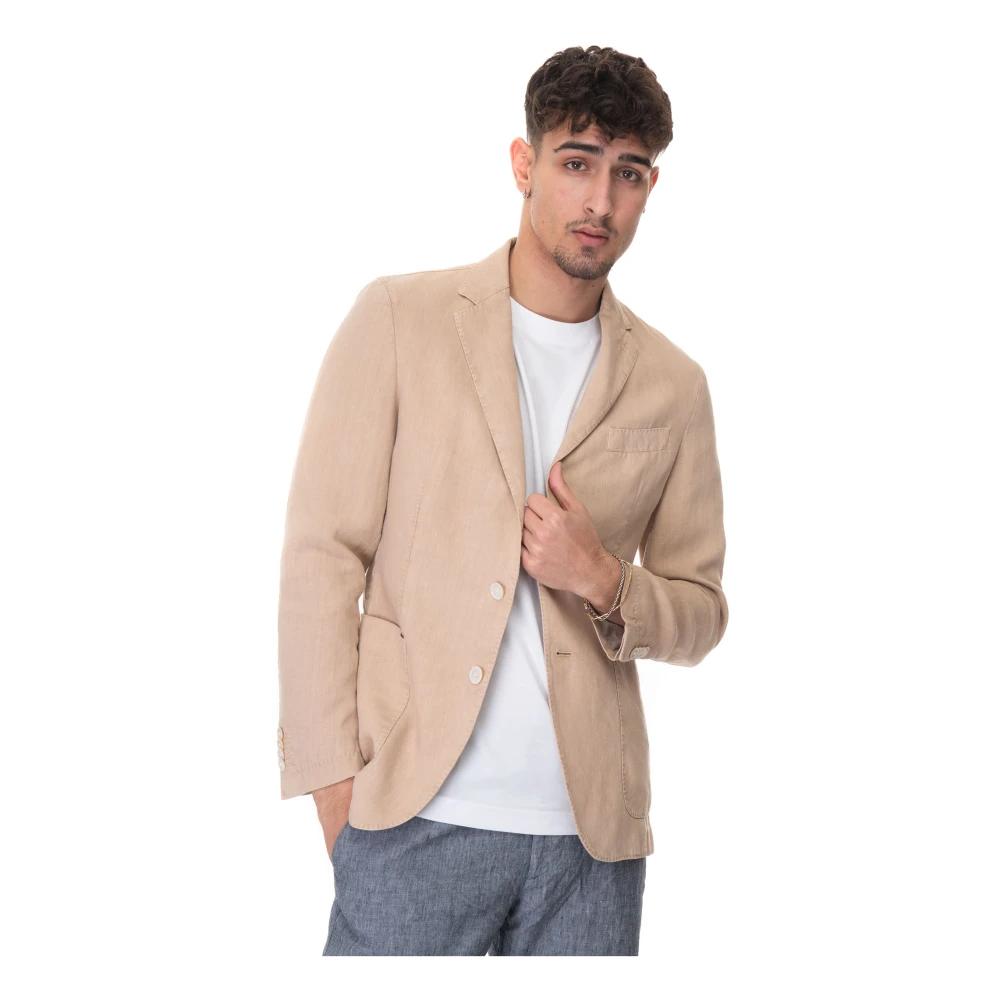 Boss - Jackets > Blazers - Beige - Boss - Modalova