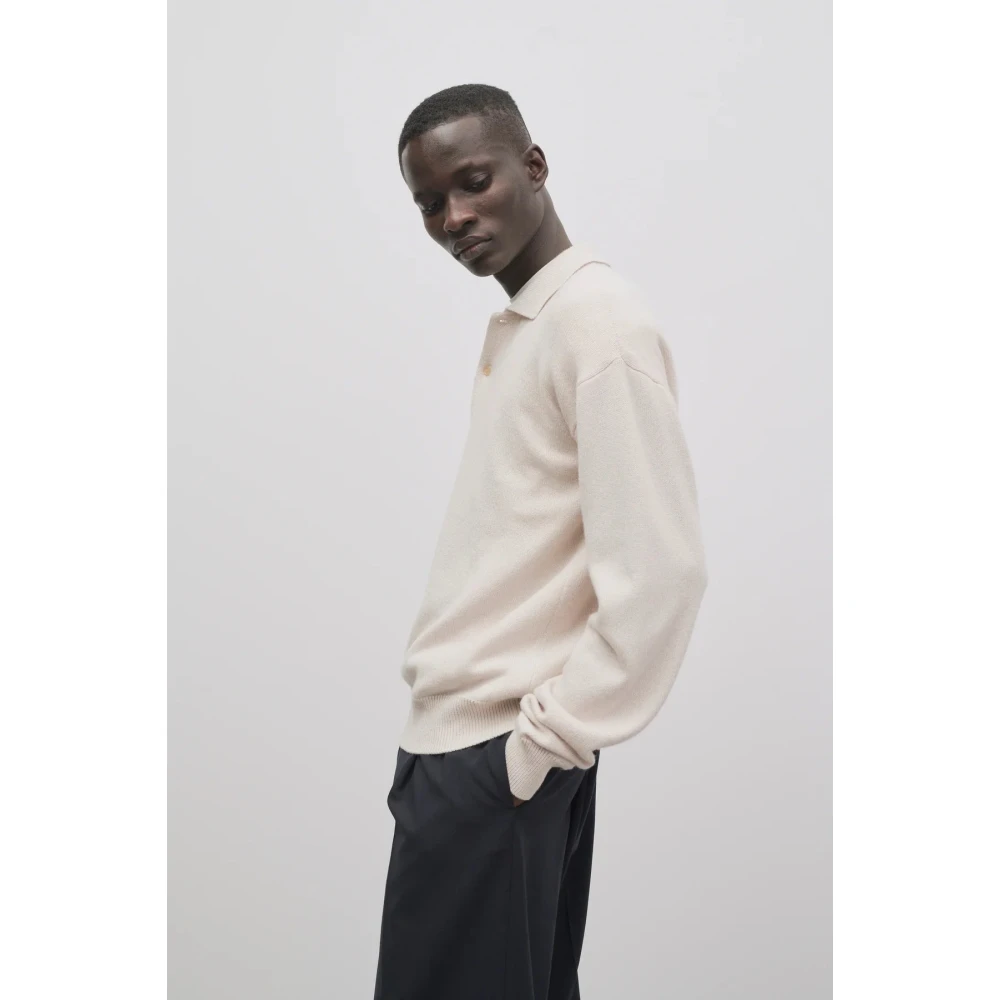 The Row Polo Shirts Beige Heren